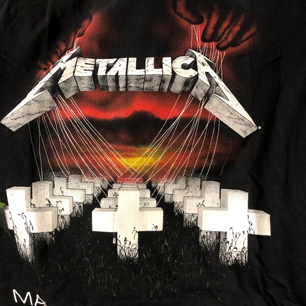 Black Sabbath US Tour '78 Uomo T-Shirt Nero 4XL 100% Cotone Regular