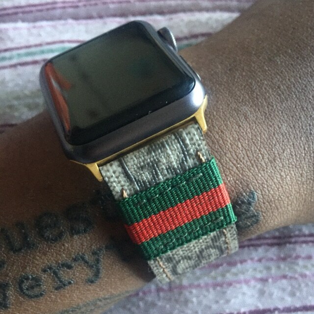 lv apple watch strap