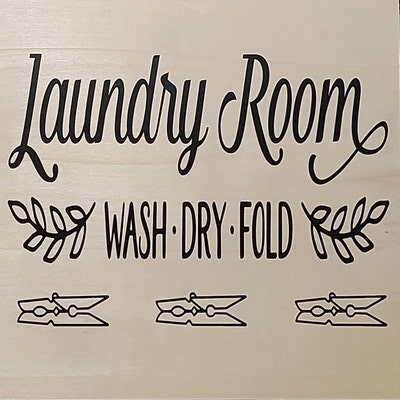 Laundry Room Sign Svg, Laundry Svg, Laundry Sign SVG, Clip Art, Clipart ...