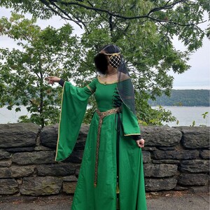 Off Shoulder Evening Dress Medieval Sewing Pattern Sizes 8 22 UK