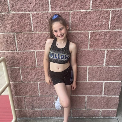 Custom Dino/animal Claw Marks Sports Bra & Rhinestone Shorts - Etsy