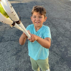 James added a photo of their purchase