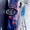 Decus Heart Hand Mama Baby L 0280 (Arancia) // Adesivo OEM JDM Style