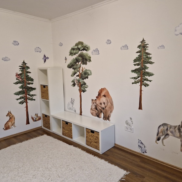 Forest Trees Wall Decals – 