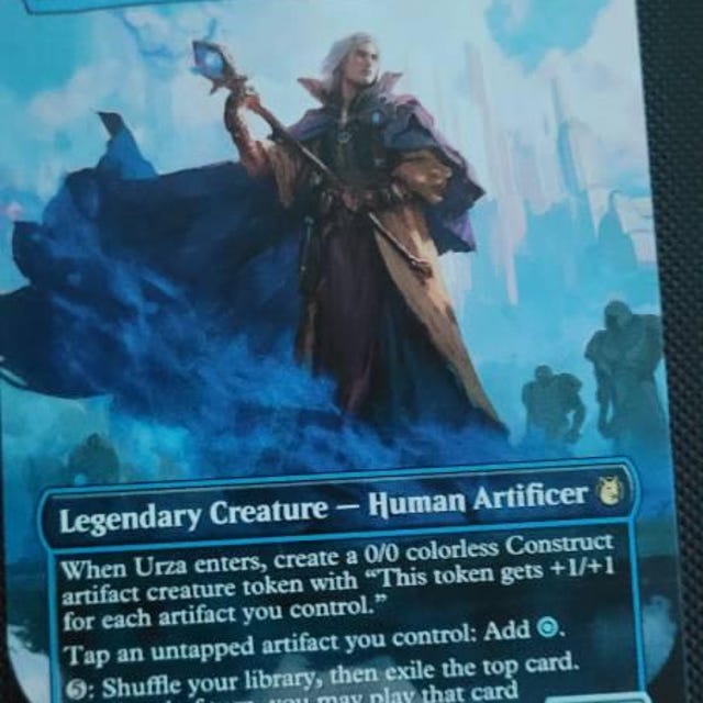 Urza, Lord High Artificer | Proxy Card - Etsy