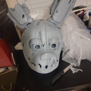 SpringTrap 着用可能なコスプレヘルメット FNAF ファイブ・ナイツ