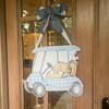 Azaleas in Bloom Door Hanger with Bow