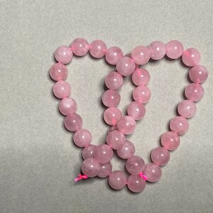 Natural Madagascar Rose Quartz Gemstone Grade AAA Pebble Nugget Granul 6 8mm 8 10mm Loose Beads D600