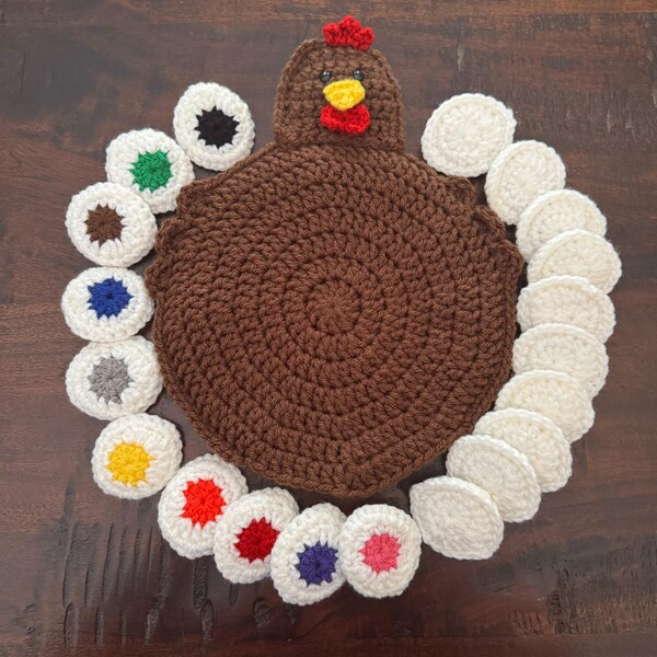 Chicken Memory Crochet Pattern English Pdf. Original Stitchedbyshari ...