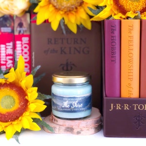 Black Cherry /& Pomegranate Scented Vegan Bookish Candle Gift Handmade Soy Candle The Cullens