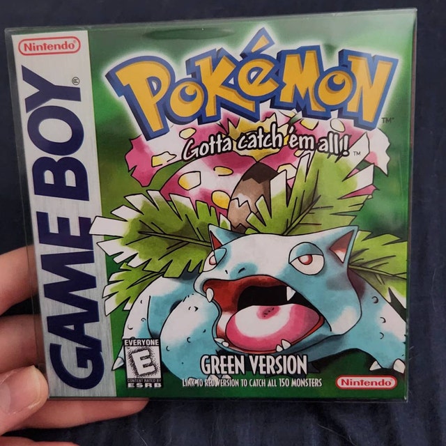 ゲームボーイ ポケットモンスター緑 箱説・マップ付き 痛みあり