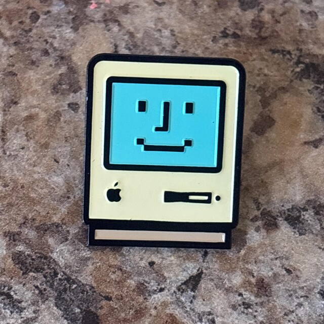 Macintosh Pin - Etsy