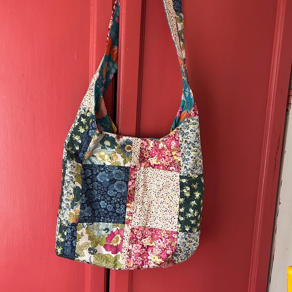 Reversible Hobo Bag Sewing Pattern - PDF Digital Download | Easy to Sew ...