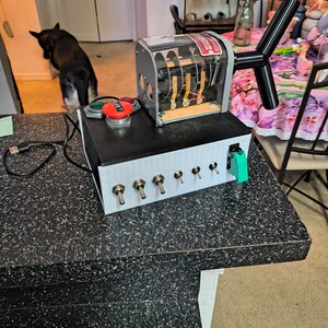 バック・トゥ・ザ・フューチャーのタイムサーキットスイッチ小道具