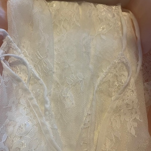 Bridal Lace Wedding Robe Bridal Lingerie Wedding Sleepwear off White ...