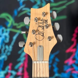 PRS　ローズ製　フレームドイーグル トラスロッドカバー　RENSUOIM PRS ローズウッド製 フレームドイーグル トラスロッドカバー