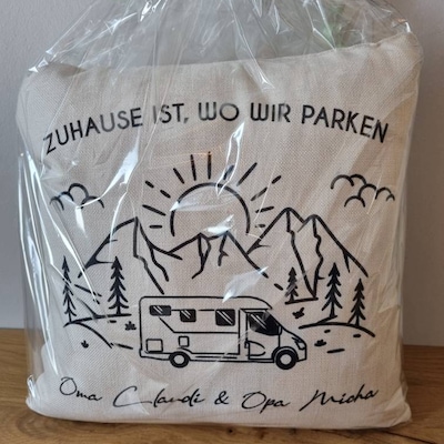Geschenk für Camper - personalisiert & in großer Auswahl
