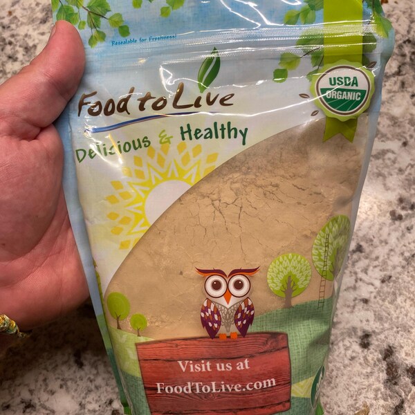 Organic Lion's Mane Mushroom Coffee Powder – Energy & Focus Boost, 226g Bag 2 thumbnail image