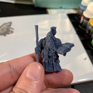 Dark Wizard Sorcerer Witch Desk Props 3D Resin Printed 28-32mm | Etsy