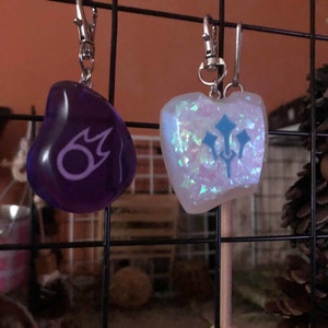 Red Mage FFXIV Hand Painted Soul Crystal/rdm Job Stone Final | Etsy