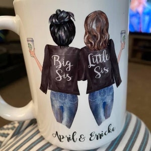 Custom Sisters Mug, 4 Sisters Gift, Sister Moving Away Mug, Long Distance  Sisters Gift, Sisters Birthday Gifts, Big Middle Little Sister -  Canada