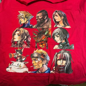 FF7 VII G-bike Portraits Premium Unisex T-shirt (vectorized