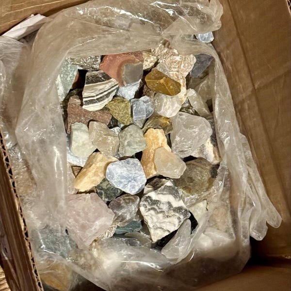 Insane Deal 20 Lbs of Assorted Rough Stones at Unbeatable Prices ...