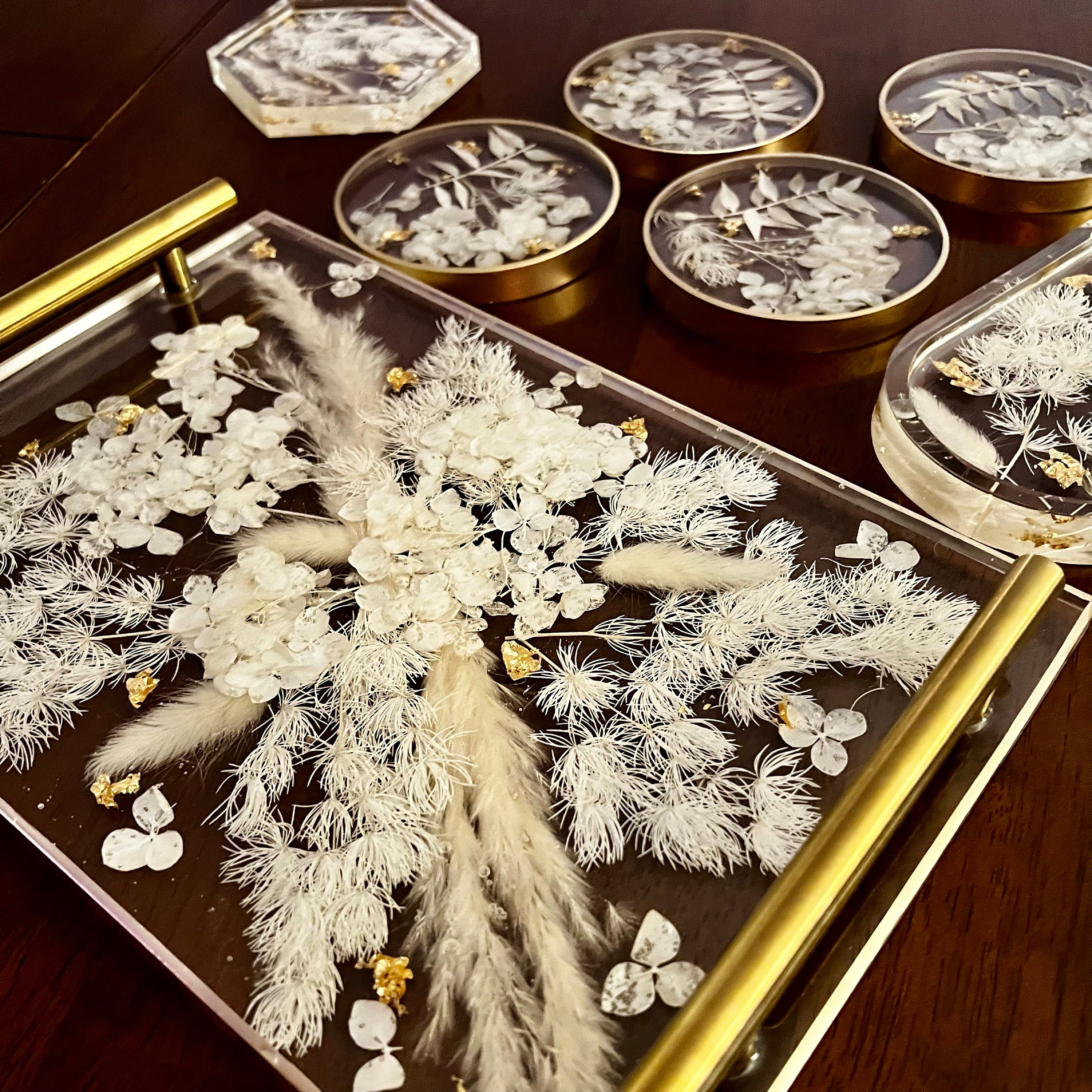 Preserved flowers from Kat's etsy review