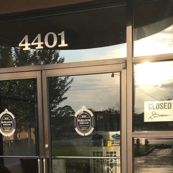 Open and Closed Business Sign, Hair Stylist Sign, Barber Shop Sign ...