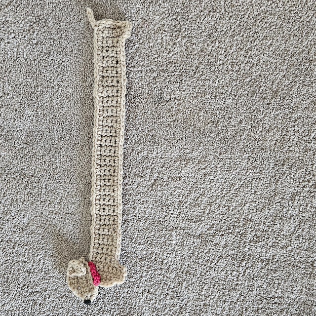 Marque-Page Teckel 1 Pièce, 60 Autocollants Teckel, Marque-Pages Tricotés Faits À La Main, Marque-Pages Teckel Créatifs, Marque-Pages Cadeaux Pour Les Amoureux Des Chiens