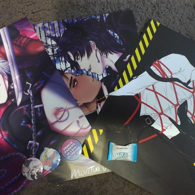 Kau 8.5x11 プリント - 剣/目 [咎狗の血] - Etsy 日本