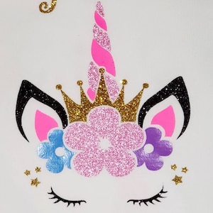Download Unicorn Crown Svg Unicorn head Svg Unicorn girl Svg Unicorn | Etsy