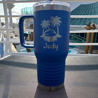 Personalized Laser Engraved Water Bottle With Custom Logo Name Text ...