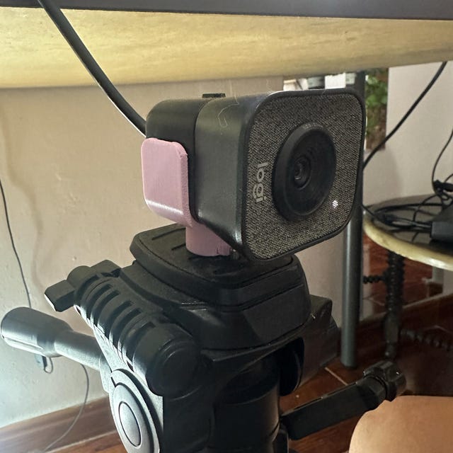 Logitech StreamCam 用三脚マウント、1/4 インチ金属ネジ付き - Etsy 日本