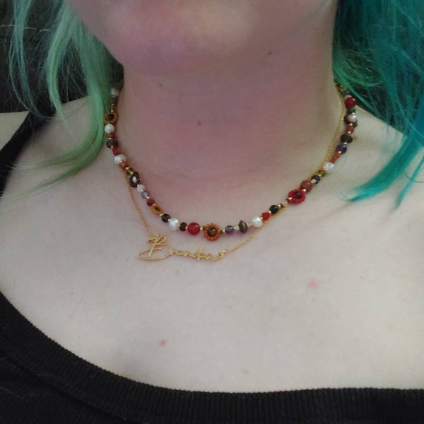 Clementine Necklace in Gold