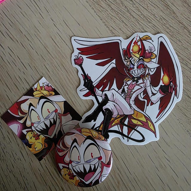 HAZBIN HOTEL 38mm Pinback Badges - Etsy