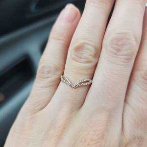 Vintage Two Tones Wedding Band Gold Ring Diamond Wedding