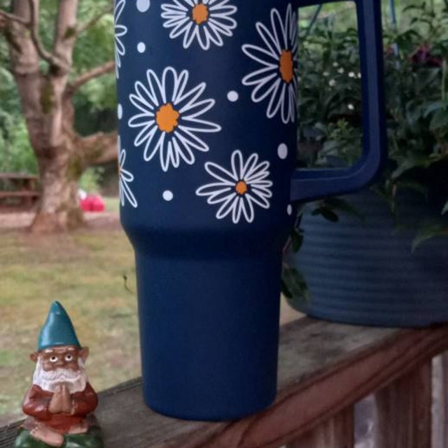40 oz Daisy Stanley Dupe Tumbler - Wind River Outpost