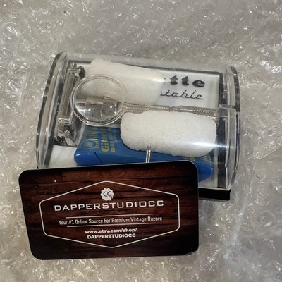 Vintage MINORA 5 Count Double Edge Razor Blades New in Package - Etsy