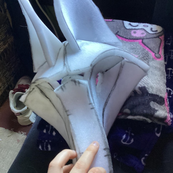 Kitsune Fox Mask **digital Pattern** for EVA Foam With Video Tutorial ...