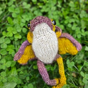 Angel Wings Knitting Pattern for Frog or Doll (PDF) - Etsy