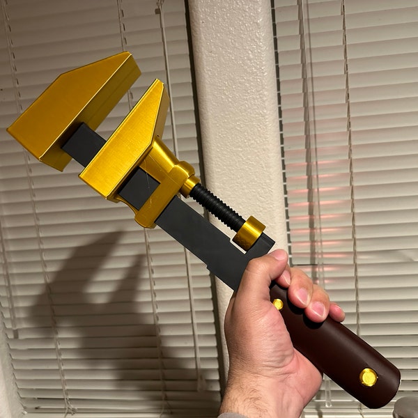 Fun Size Engineer Wrench: 3D Printed Life-size Engineer Replica Cosplay Prop (team ...