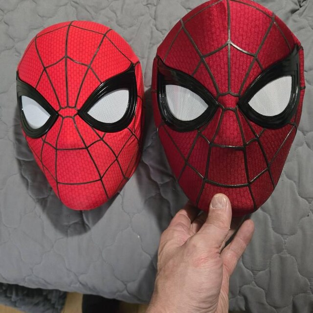 カスタムブランドニューデイスパイダーマンマスク、マグネットレンズ