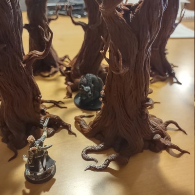 Gloomwood Trees Dwarves, Elves and Demons 28mm 32mm Wargaming Terrain ...