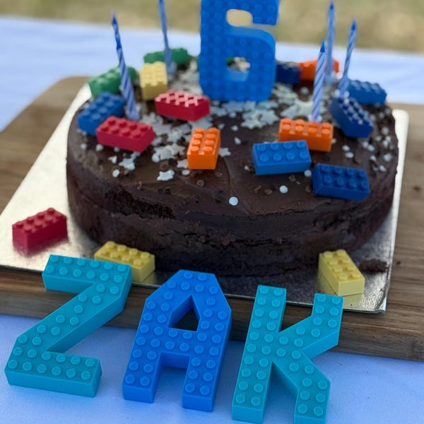 Personalised Brick Compatible Letters - Building Blocks Style Custom 3D ...
