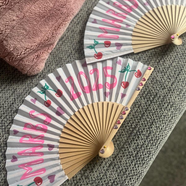 COW Print Folding Festival / Rave / Party Hand Fan / Animal ...