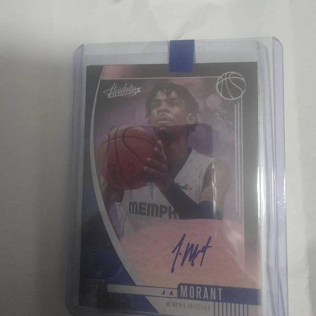 Ja Morant 2019 Rookie Autograph Facsimile RP Basketball Card