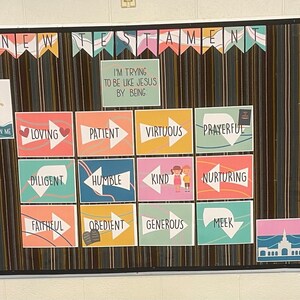 Printable Old Testament Bible Verse Scripture Glue-ins 2022 Come Follow ...
