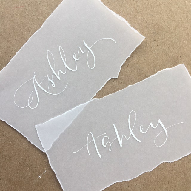 Translucent Vellum Sheets (Pack of 50) – Written Word Calligraphy