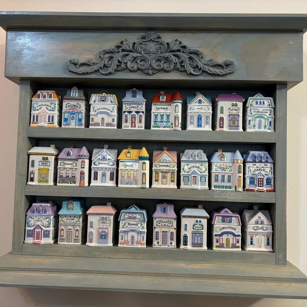 Lenox Spice Village Display Rack: Victorian Style, Handcrafted, Made in ...